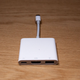 USB-C adapter for power, HDMI, and USB